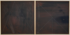RED HILLS RED RIVER (diptych)