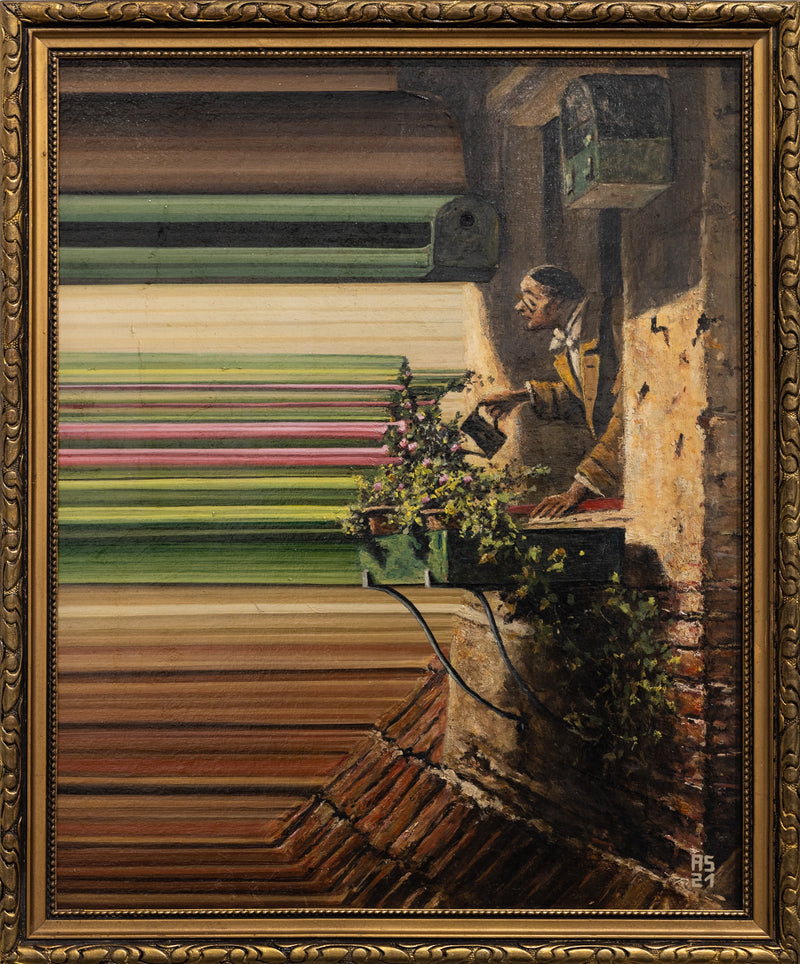 Striped Spitzweg