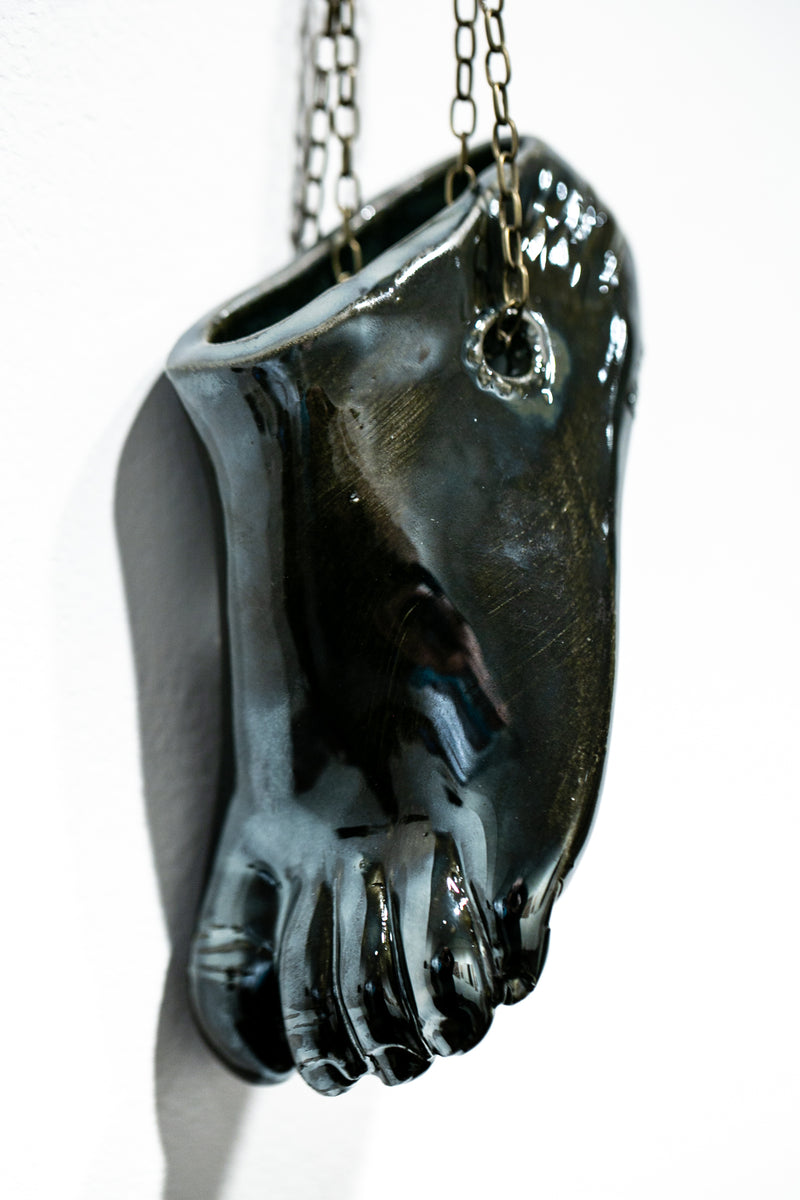 The Long Arm Reaches Out: Hands and Feet Series Chrome 1