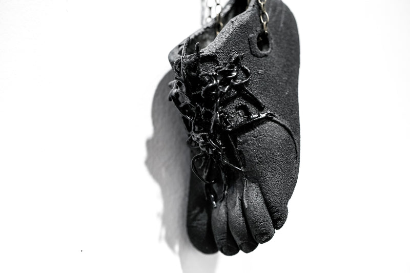 The Long Arm Reaches Out: Hands and Feet Series Matte Black 2