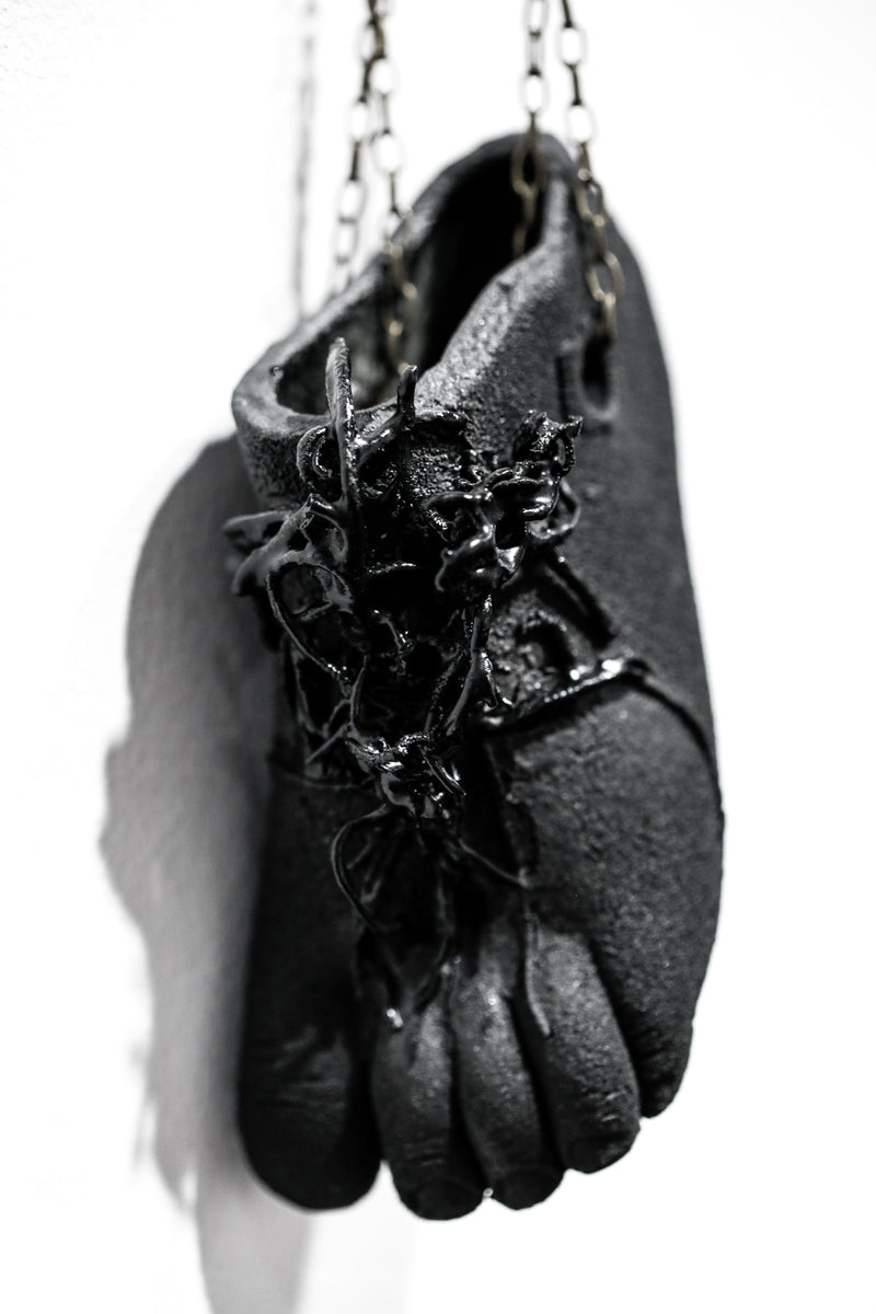 The Long Arm Reaches Out: Hands and Feet Series Matte Black 2