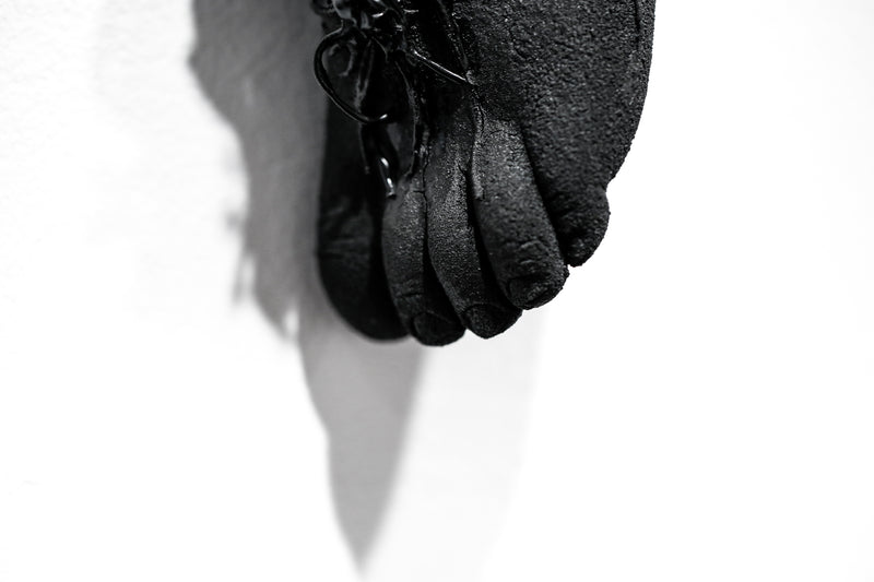 The Long Arm Reaches Out: Hands and Feet Series Matte Black 2