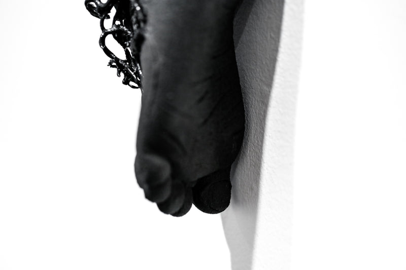 The Long Arm Reaches Out: Hands and Feet Series Matte Black 2