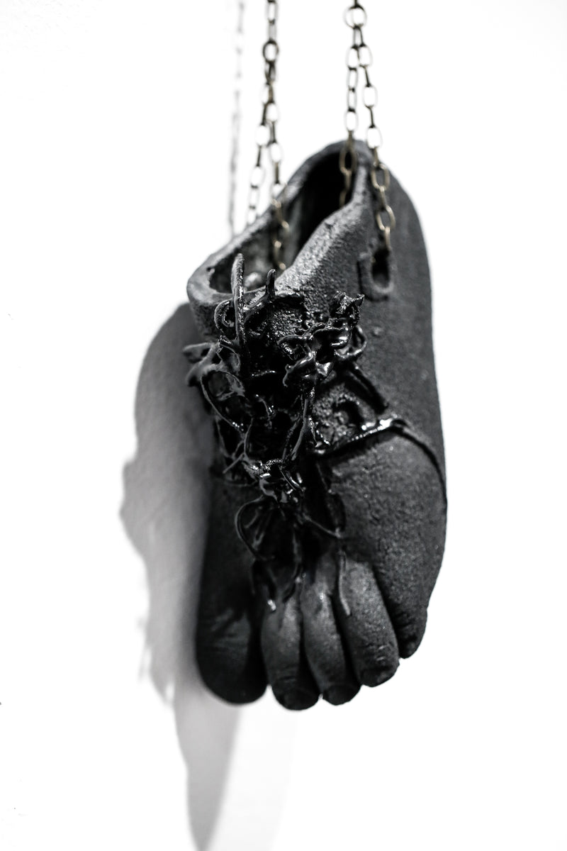 The Long Arm Reaches Out: Hands and Feet Series Matte Black 2