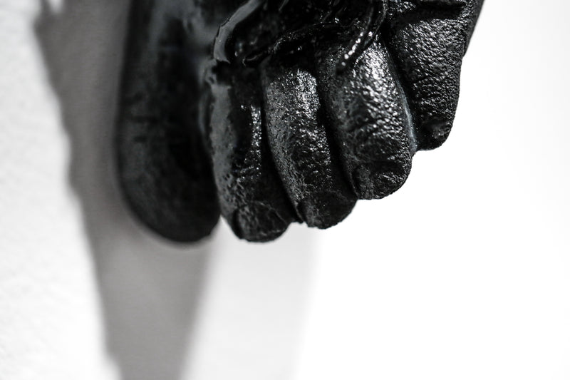 The Long Arm Reaches Out: Hands and Feet Series Chrome 8
