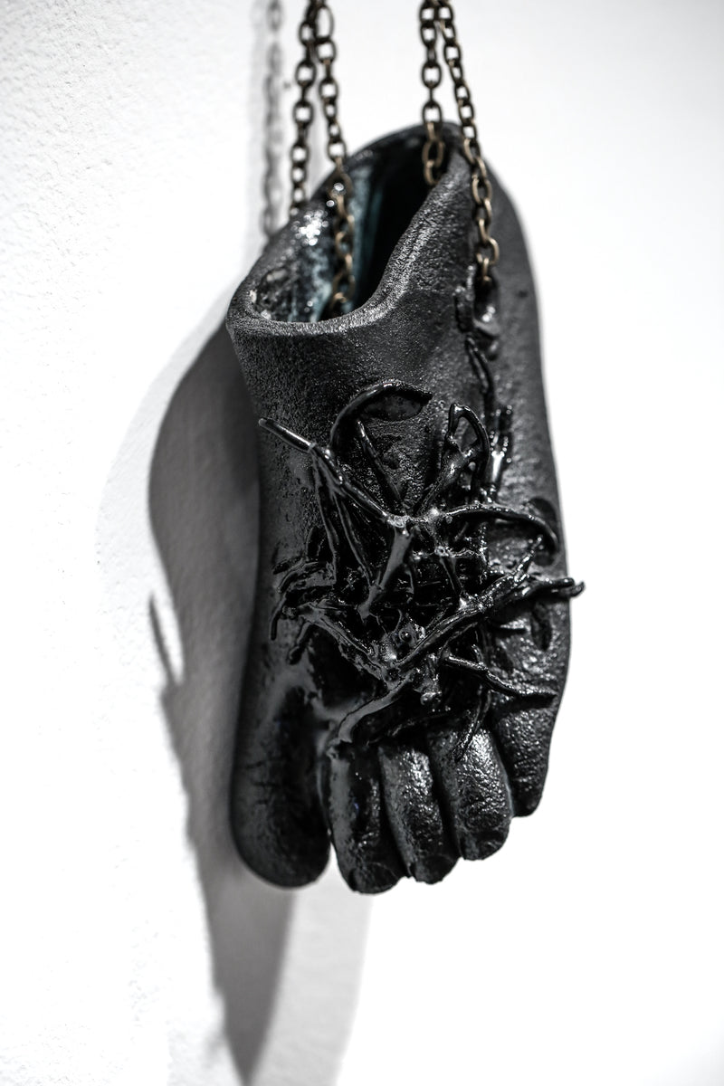 The Long Arm Reaches Out: Hands and Feet Series Matte Black 8