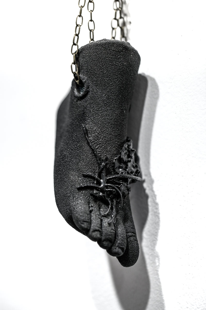 The Long Arm Reaches Out: Hands and Feet Series Matte Black 9