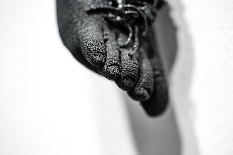 The Long Arm Reaches Out: Hands and Feet Series Matte Black 9