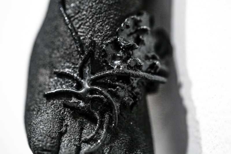 The Long Arm Reaches Out: Hands and Feet Series Matte Black 9