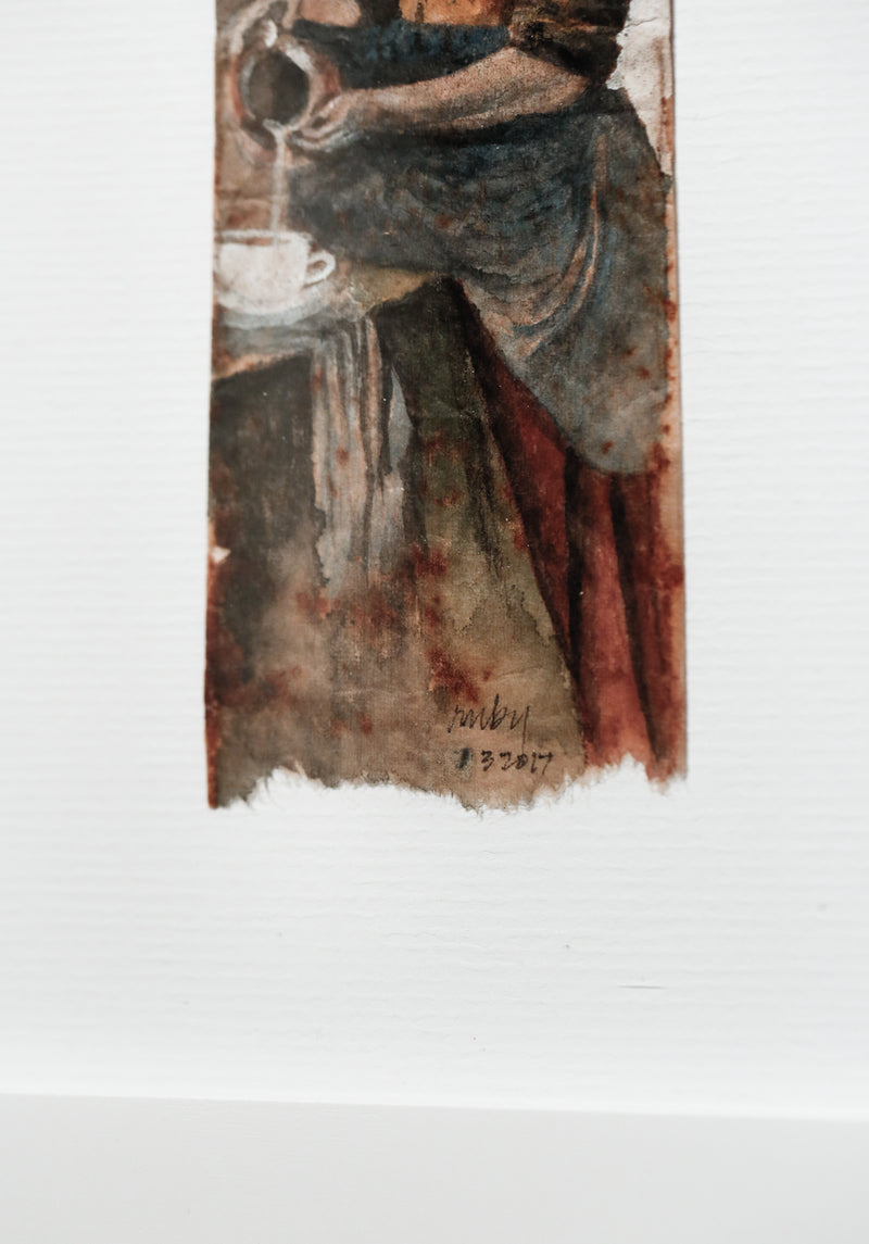 The Milkmaid Pouring Tea