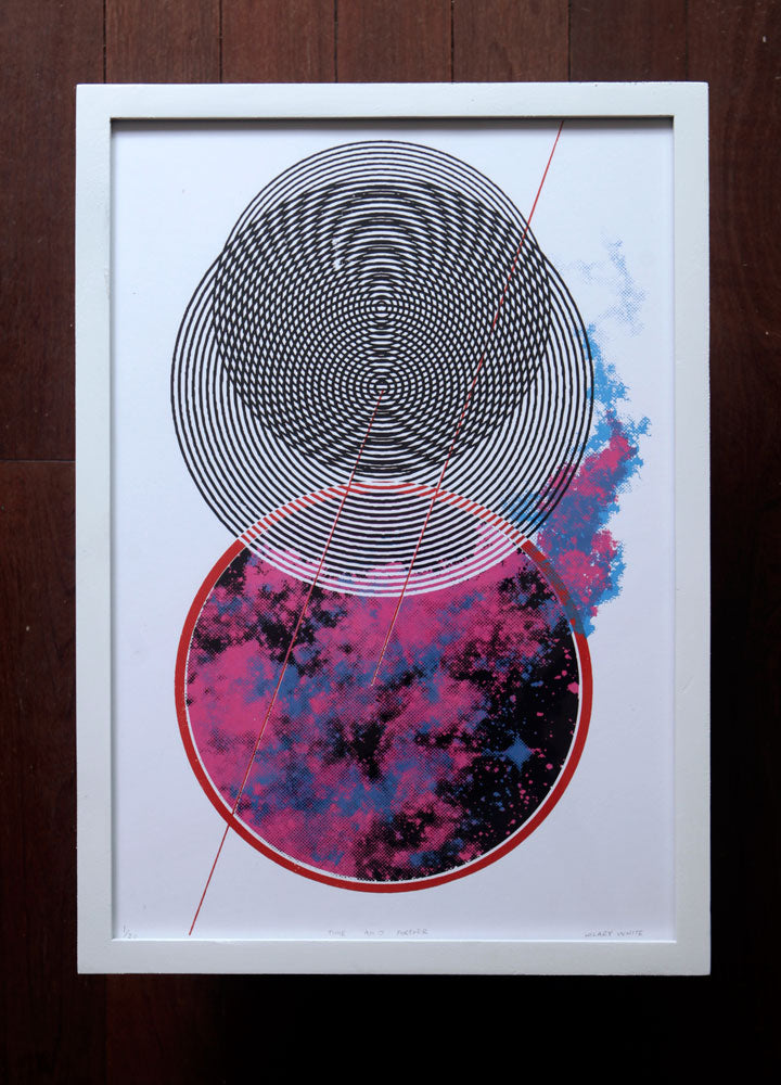 Time and Forever - Silkscreen Print