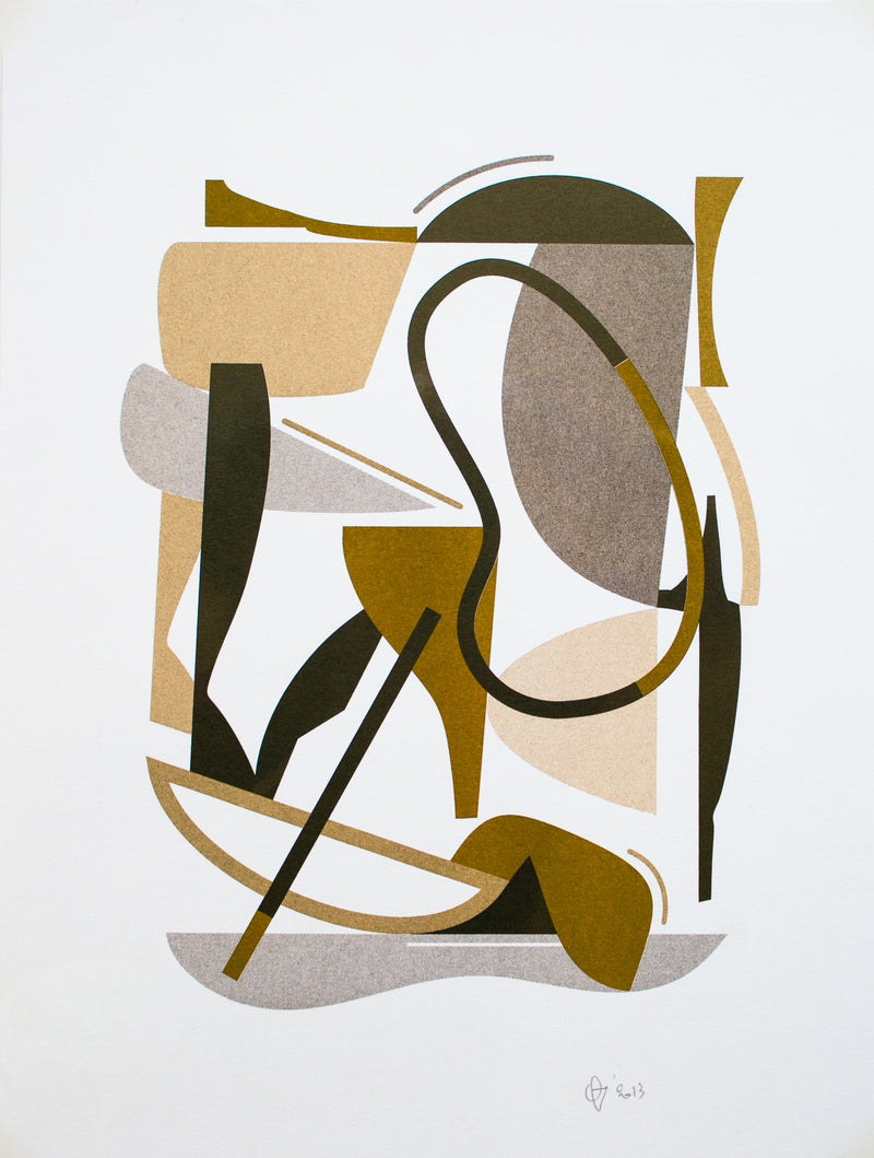 "Contract Print Set" Beige
