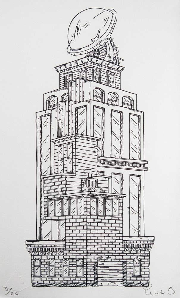 Prometheus Tower - Unframed