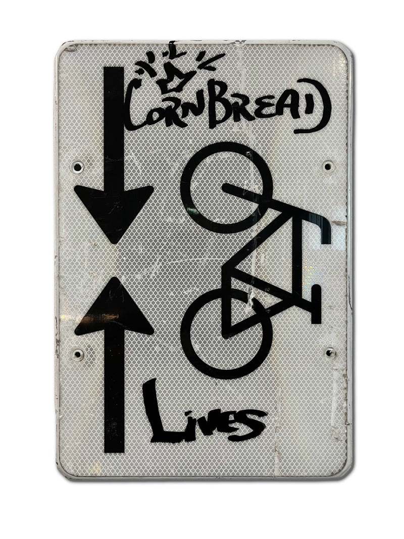 Cornbread Lives Sign – Paradigm Gallery + Studio