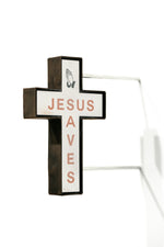 Jesus Saves (red)