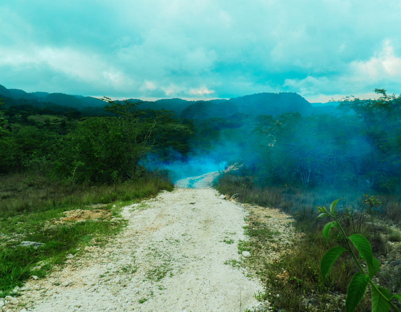 The Road To The Blue Mountain Amphitheatre