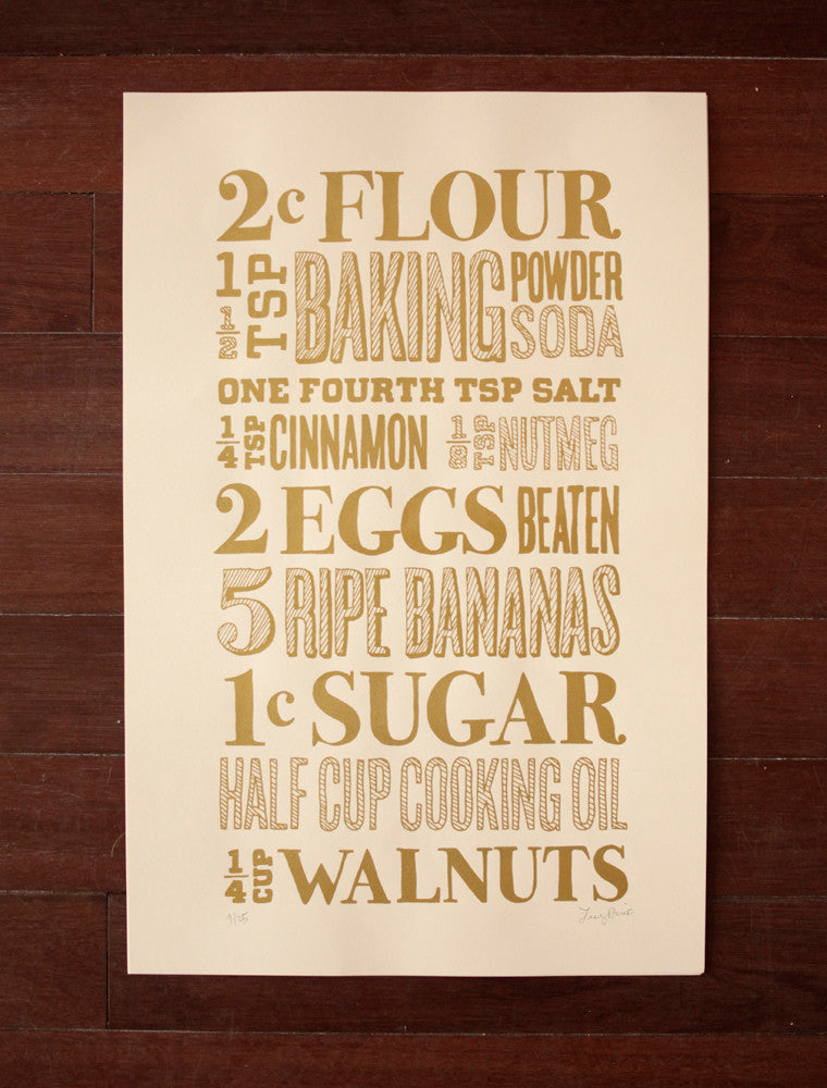Banana Walnut Bread